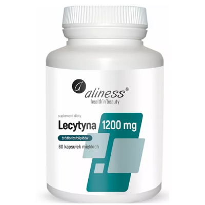 Lecytyna 1200mg 60kaps Aliness Lecytyna 1200mg 60kaps Aliness