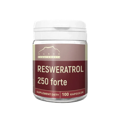 Resweratrol (Resveratrol) 250mg Forte 100kaps Nanga