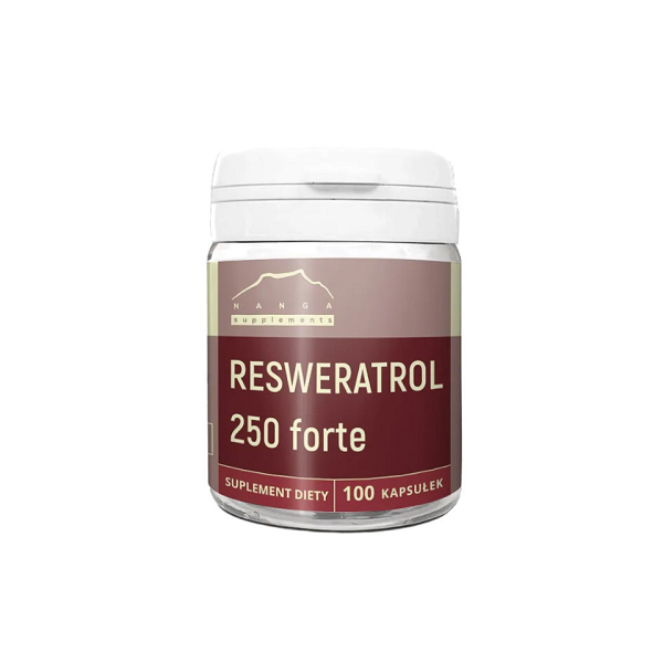 Resweratrol (Resveratrol) 250mg Forte 100kaps Nanga
