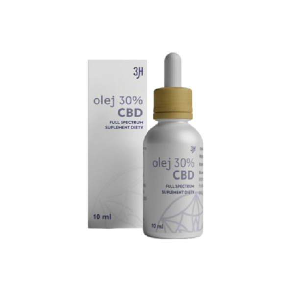 Olejek CBD 30% Full spectrum 10 ml 3H LAB