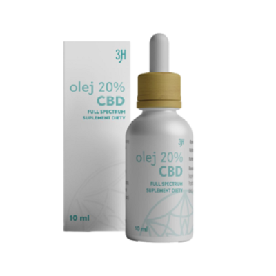 Olejek CBD 20% Full spectrum 10 ml 3H LAB