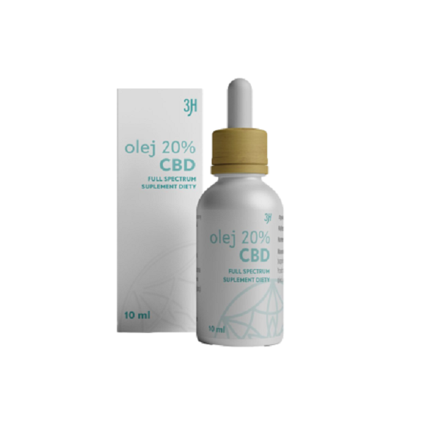 Olejek CBD 20% Full spectrum 10 ml 3H LAB