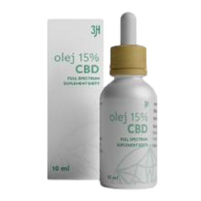 Olejek CBD 15% Full spectrum 10 ml 3H LAB