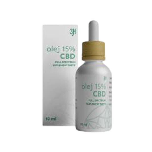 Olejek CBD 15% Full spectrum 10 ml 3H LAB