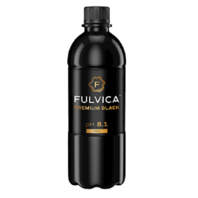 WODA FULVICA PREMIUM BLACK NIEGAZOWANA 500 ml - AQUA EAST