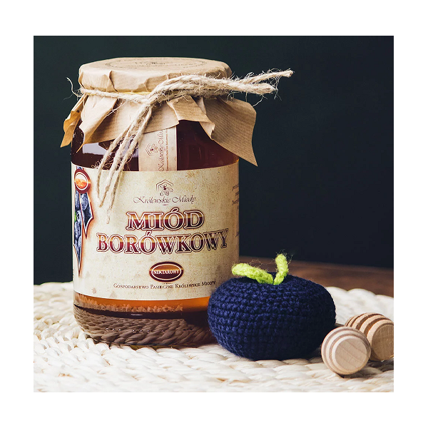 Miód borówkowy 400g Królewskie Miody
