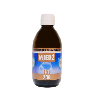 Miedź koloidalna niejonowana w płynie CU 250 (300ml) ProActiv
