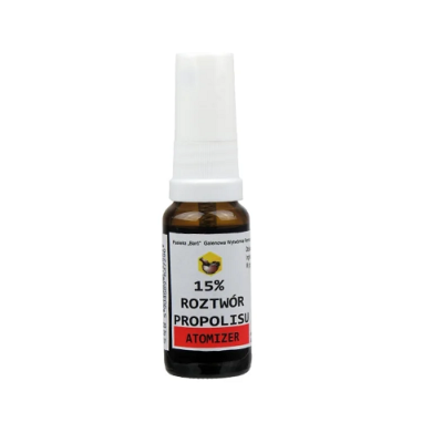 Propolis roztwór 15% 20ml atomizer Pasieka "Barć"