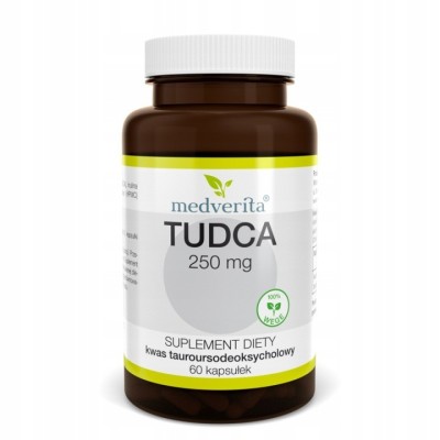 Tudca 250mg 60 kapsułek Medverita