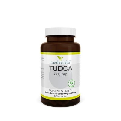 Tudca 250mg 60 kapsułek Medverita