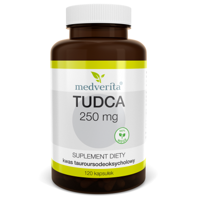 Tudca 250mg 120 kapsułek Medverita
