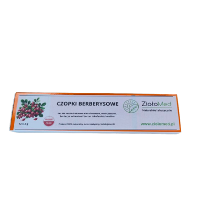 Czopki berberysowe 12x2g