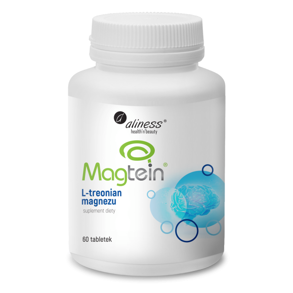 Magnez L-treonian 72mg 60 tabl Aliness