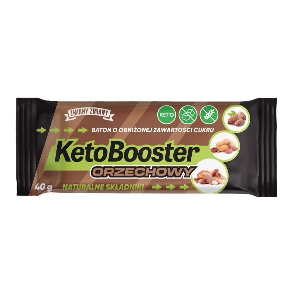 Baton orzechowy Keto Booster 40g