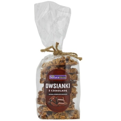 CIASTKA OWSIANKI CZEKOLADĄ 175 g NaturaVena