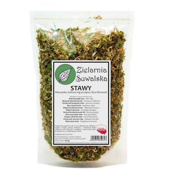Mieszanka ziołowa Stawy 200g Zielarnia Suwalska