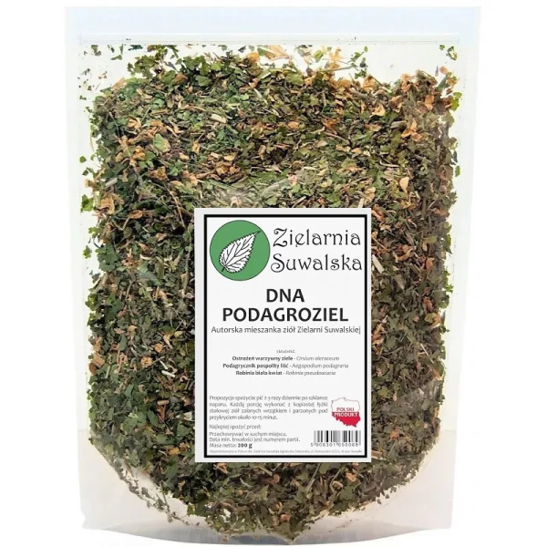 Mieszanka ziołowa Podagroziel DNA Zielarnia Suwalska 200g