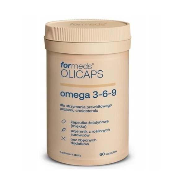 Olicaps Omega 3-6-9, 60 kapsułek Formeds