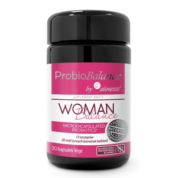ProbioBALANCE Woman Balance probiotyk 30 vege kaps. Aliness