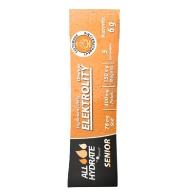 Elektrolity Orange 6g Stick saszetka AllHydrate