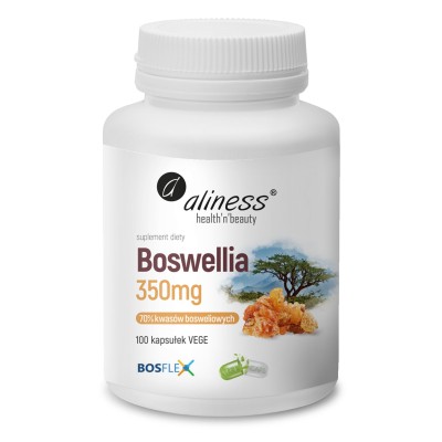 Boswellia kadzidłowiec 350 mg x 100 Vege kapsułek Aliness