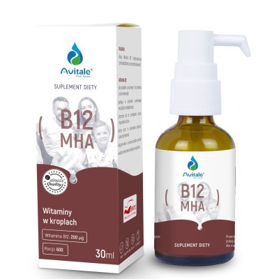 Witamina B12 MHA 200uq Avitale krople30 ml