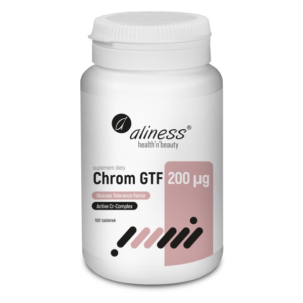 Chrom GTF ActCr -Complex 200 µg 100 tabl Aliness