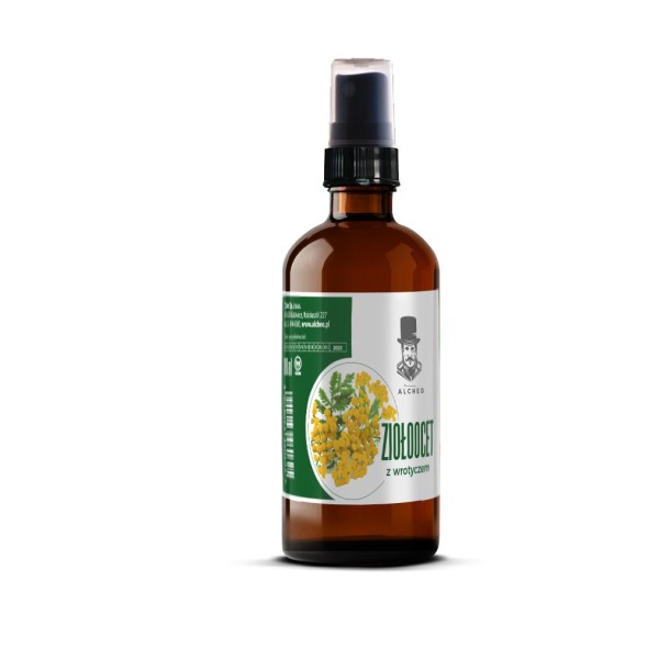 Ziołoocet do pielęgnacji włosów z wrotyczem 100ml Alcheo