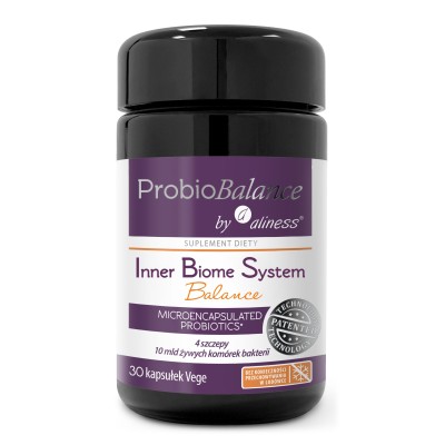 ProbioBALANCE Inner Biome System Balance 10 mld. x 30 kaps Aliness