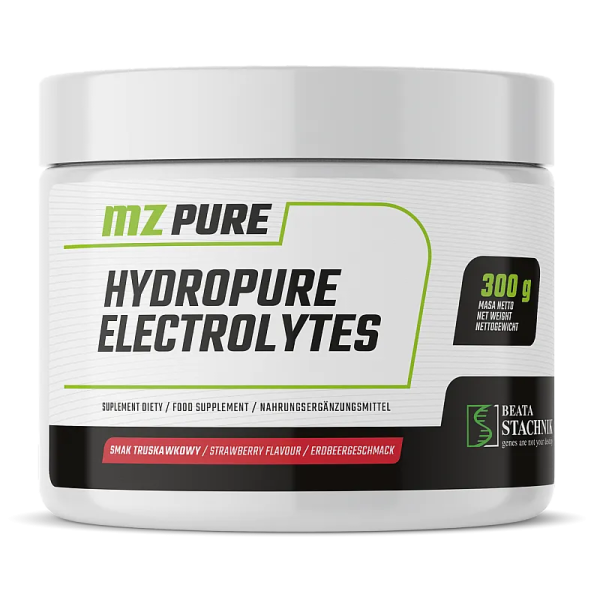 Elektrolity HydroPure truskawka 300g Mz Pure