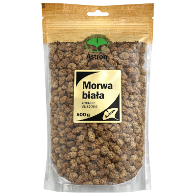 Morwa biała owoce suszone 500g Astron