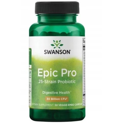 Epic Pro 25-Strain Probiotic 30 kaps. Swanson