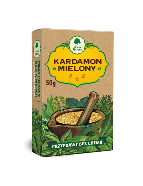 Przyprawa Kardamon mielony 50g Dary Natury