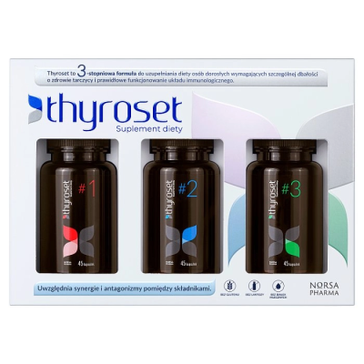 Thyroset 3x45 kaps. Norsa Pharma