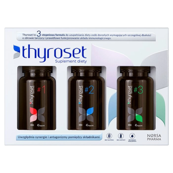Thyroset 3x45 kaps. Norsa Pharma