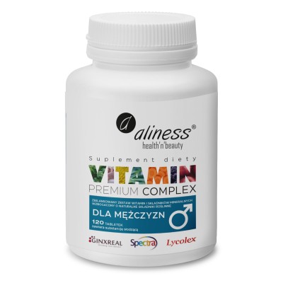 Vitamin Premium Complex x 120tab Dla Mężczyzn Aliness