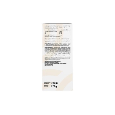 BestOmega Kwasy Omega-3 koenzym Q10 w płynie 300ml BestLab