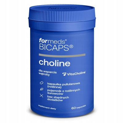 BICAPS cholina 60 kapsułek ForMeds