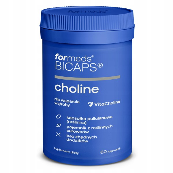 BICAPS cholina 60 kapsułek ForMeds