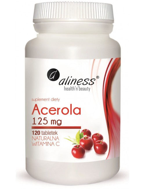 Acerola 125mg 120tabl Aliness