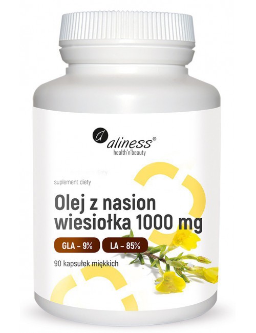 Olej z nasion wiesiołka 1000mg 90kaps Aliness