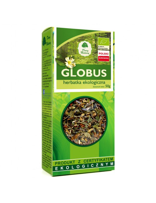 Herbatka Globus EKO 50g Dary Natury