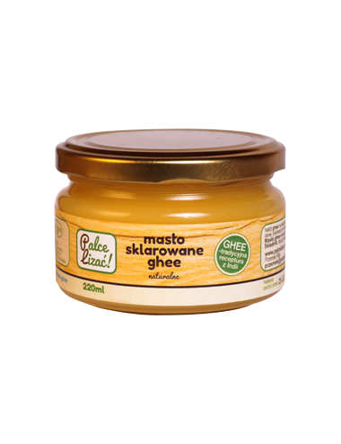 Masło ghee 220ml (bez glutenu, laktozy i kazeiny) Palce Lizać