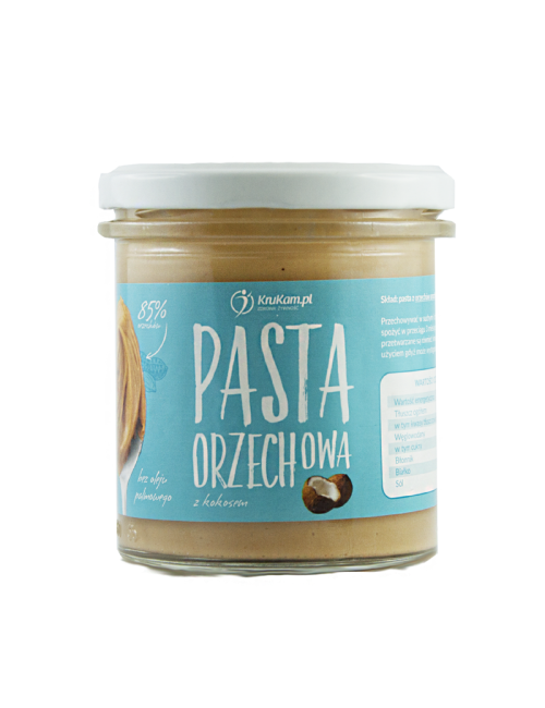 Pasta orzechowa z kokosem 300g KruKam